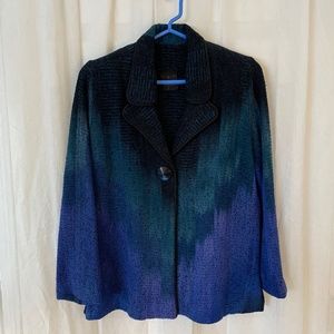 Candiss Cole Silk Art to Wear Jacket